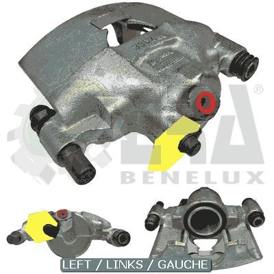 ERA Benelux Remklauw BC60144 BC60144 Remklauwen RENAULT MODUS ERA Benelux