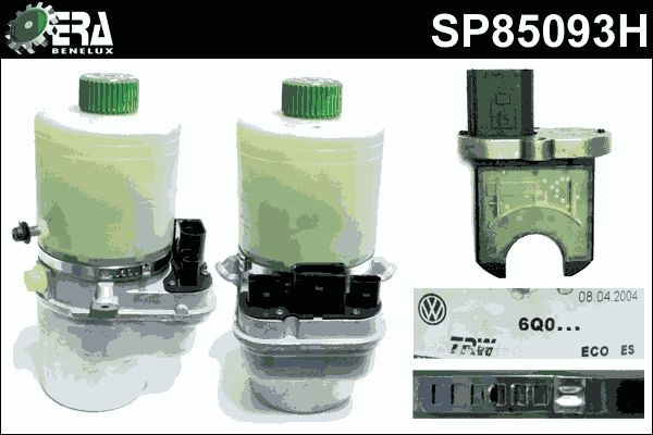 ERA Benelux Stūres pastiprinātāja sūknis SP85093H ERA Benelux SP85093H Stūres pastiprinātāja sūknis