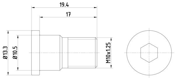 TEXTAR Bolt, brake disc TPM0007 TEXTAR TPM0007 RENAULT TALISMAN bolt, brake disc cost