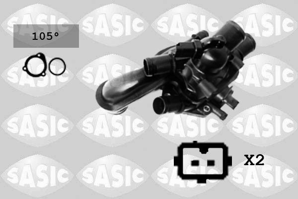 SASIC Kühlwasserthermostat 3300004 3300004 SASIC Kühlmittelregler PEUGEOT Kosten