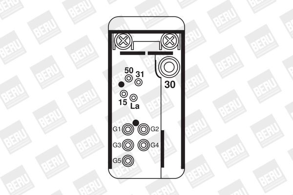 BERU Rep.sæt, strømfordeler DVK038 DVK038 Rep.sæt, strømfordeler PEUGEOT 505 BERU