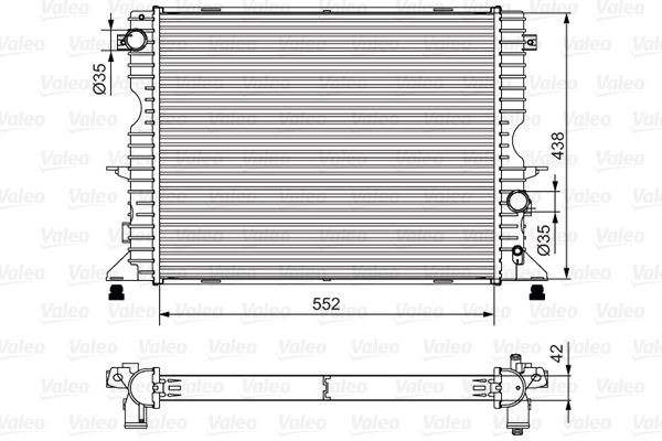 VALEO Ψυγείο, ψύξη κινητήρα 701545 VALEO 701545 Ψυγειο νερου LAND ROVER Range Rover Evoque (L551) φθηνά