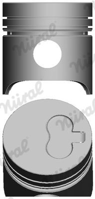 NÜRAL Piston 87-318706-10 NÜRAL 87-318706-10 Piston