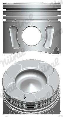 NÜRAL Stempel 87-425606-00 NÜRAL 87-425606-00 Motor stempel Alfa Romeo Mito 955 pris