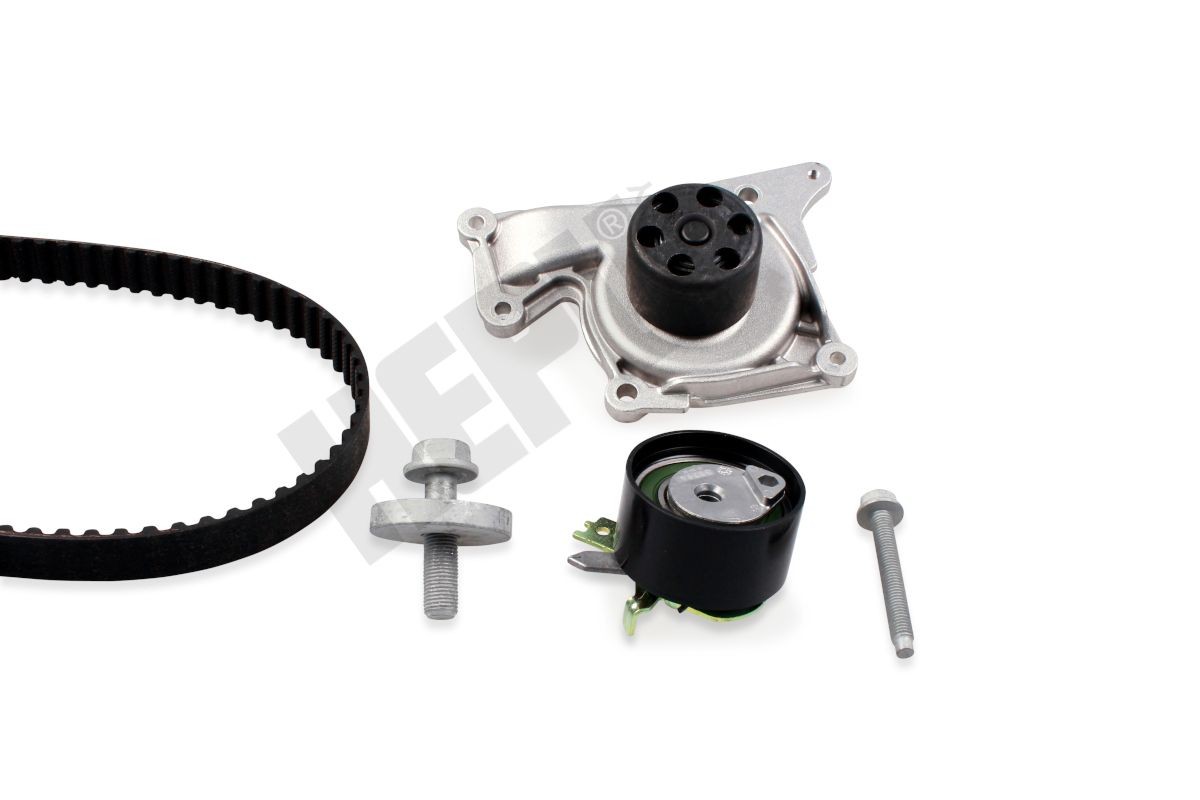 HEPU Tandremssæt med vandpumpe PK09651 HEPU PK09651 GLS (X167) Vandpumpe + tandremssæt originale pris