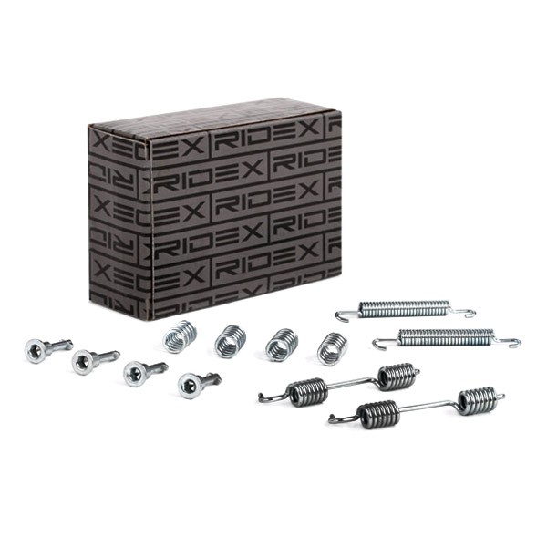 RIDEX Tilbehørsett, håndbremsesko 1337P0017 Tilbehørsett bremsesko RIDEX 206 1337P0017 billige