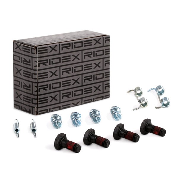 RIDEX Accessory Kit, brake shoes 1502A0006 Tesla MODEL 3 RIDEX brake shoe fitting kit 1502A0006