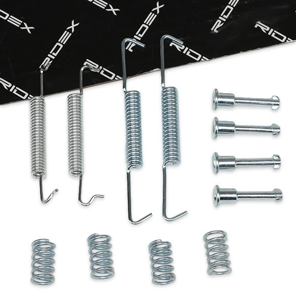 RIDEX Monteringssats för bromsbackar (parkeringsbroms) 1337P0009 1337P0009 RIDEX monteringssats bromsbackar CITROЁN BERLINGO