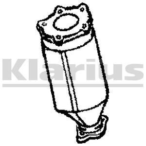 Katalüsaator VEGAZ DIK-912 VEGAZ DIK-912 Katalüsaator DAIHATSU CUORE 2024