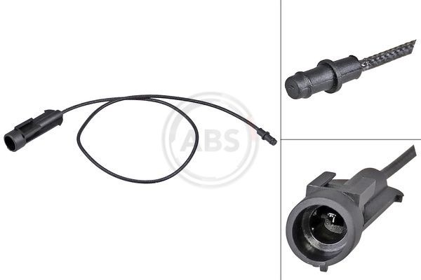 Výstrażný kontakt opotrebenia brzdového oblożenia A.B.S. 39792 A.B.S. 39792 Snímač opotrebenia brzdových platničiek FIAT QUBO 2010