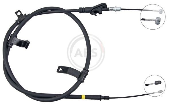 Hand brake cable A.B.S. K19158 A.B.S. K19158 2005 HYUNDAI SONATA handbrake replacement