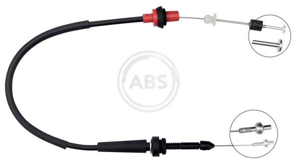 A.B.S. Gasvajer K37520 K37520 A.B.S. gaskabel SEAT TERRA