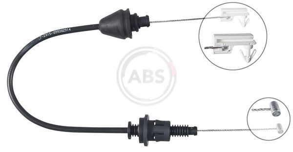 A.B.S. Gaskabel K37550 Gaskabel A.B.S. 3 K37550 goedkoop