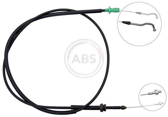 A.B.S. Gasswire K37570 A.B.S. K37570 Gasskabel T4 originale pris