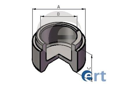 ERT Zuiger, remklauw 151147-C Daihatsu TERIOS Zuiger remklauw ERT 151147-C