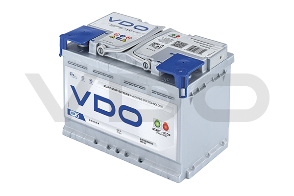 VDO Starterbatteri A2C59520001D Bilbatteri VDO Opel VECTRA O5 A2C59520001D