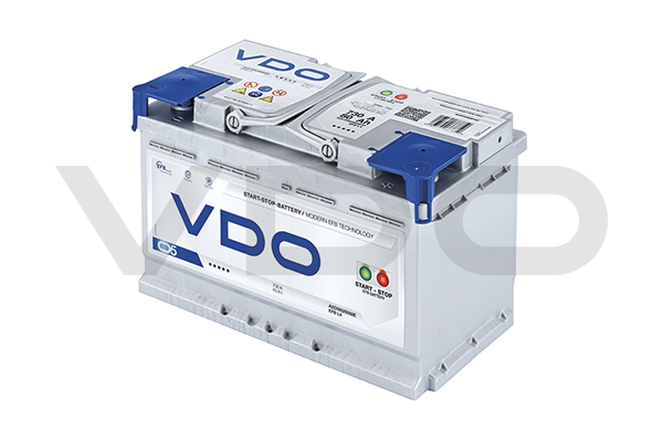 VDO Starterbatteri A2C59520002D Startbatteri VDO Volkswagen LUPO O5 A2C59520002D