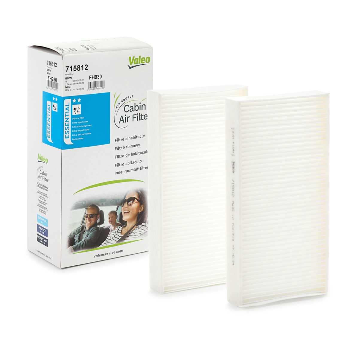 VALEO Filtro abitacolo 715812 715812 VALEO Filtro condizionatore BMW prezzo