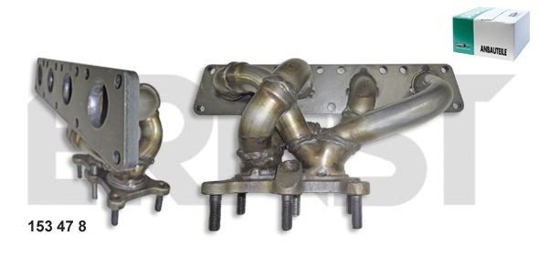ERNST Collecteur d'échappement 153478 Toyota COROLLA Collecteur d'echappement ERNST 153478