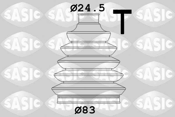SASIC Asmanchetten set 1906005 Volvo XC 90 Aandrijfashoes SASIC 1906005