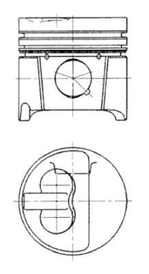 Êmbolo KOLBENSCHMIDT 94786710 KOLBENSCHMIDT 94786710 Êmbolo motor LADA NIVA 2020
