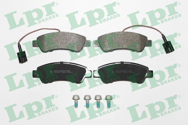 LPR Kit pastiglie freni 05P1902 05P1902 Pastiglie freno sportive LPR Aixam
