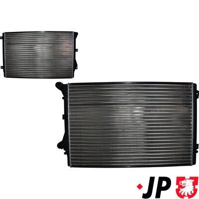 JP GROUP Radiateur 1114208100 Koelmodule JP GROUP FABIA 1114208100 goedkoop