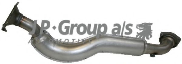 JP GROUP Σωλήνας εξάτμισης 1120206300 Σωλήνας εξάτμισης JP GROUP Volkswagen EOS 1120206300