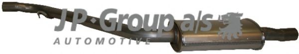 JP GROUP Mellempotte 1120501800 Midterste lyddæmper JP GROUP ES 1120501800 billig