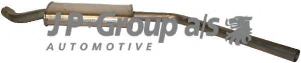 JP GROUP Midtre lydpotte 1120503800 1120503800 Mellomlyddemper JP GROUP PORSCHE 944