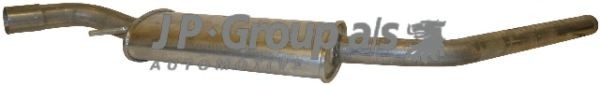 JP GROUP Silencieux intermédiaire 1120503900 1120503900 Pot d'échappement intermédiaire KIA OPIRUS JP GROUP