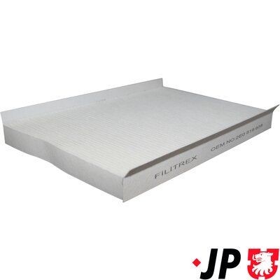 JP GROUP Filtro, ar do habitáculo 1128100400 1128100400 Filtro do habitáculo JP GROUP VW CORRADO
