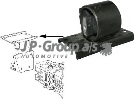 JP GROUP Ophanging, versnelling 1132400900 Ophangrubber automaat JP GROUP JIMNY 1132400900 goedkoop