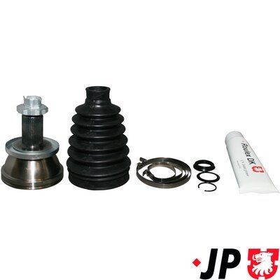 JP GROUP Šarnīru komplekts, Piedziņas vārpsta 1143302210 1143302210 JP GROUP Pusass šarnīrs Audi lēti