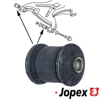 JP GROUP Ophæng, bærearm 1150301000 Bærearmsbøsning JP GROUP Saab 9-3 1150301000