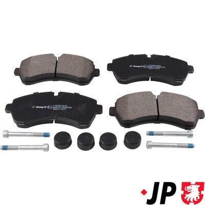 JP GROUP Kit pastiglie freni 1163601810 1163601810 costo Pastiglie freno sportive JP GROUP MERCEDES-BENZ T1 Autobus