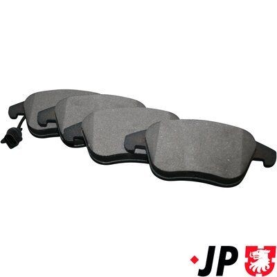 JP GROUP Brake pad set 1163607210 Audi A8 JP GROUP brake pads 1163607210
