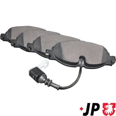 JP GROUP Brake pad set 1163609510 1163609510 JP GROUP brake pads AUDI A8