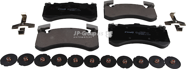 JP GROUP Klips, pynte- / beskyttelseslist 1185000500 1185000500 Dørlister JEEP GRAND CHEROKEE JP GROUP