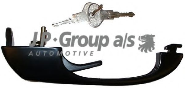 JP GROUP Dörrhandtag 1187100200 1187100200 JP GROUP handtag Peugeot 3008