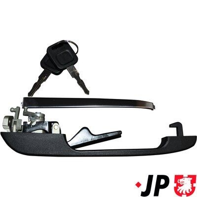 JP GROUP Λαβή πόρτας 1187101670 JP GROUP 1187101670 Χερούλι πόρτας Audi 200 Sedan σε χαμηλές τιμές