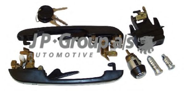 JP GROUP Lukukomplekt, kesklukustus 1187500210 1187500210 Ukselukk BMW 3. Seeria JP GROUP