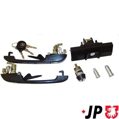 JP GROUP Låssett, dørlås 1187500310 1187500310 Dørlås FIAT COUPE JP GROUP