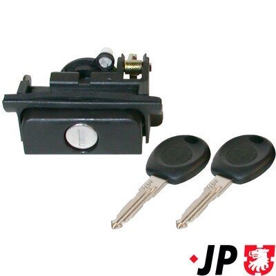 JP GROUP Serratura cofano post. 1187700800 1187700800 costo Serratura portellone posteriore JP GROUP Volkswagen TIGUAN