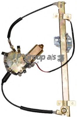JP GROUP Rudehejs 1188100670 1188100670 Ruderegulator BMW X6 JP GROUP