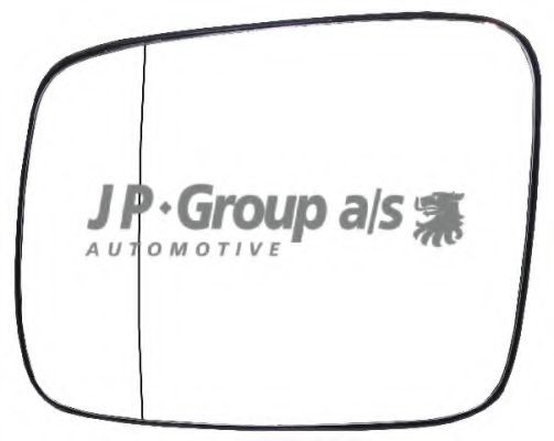 JP GROUP Speilglass, ytterspeil 1189303170 1189303170 JP GROUP Speilglass Kia billige
