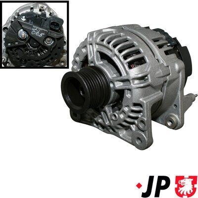 JP GROUP Alternátor 1190102600 1190102600 Alternátor JP GROUP SKODA ROOMSTER