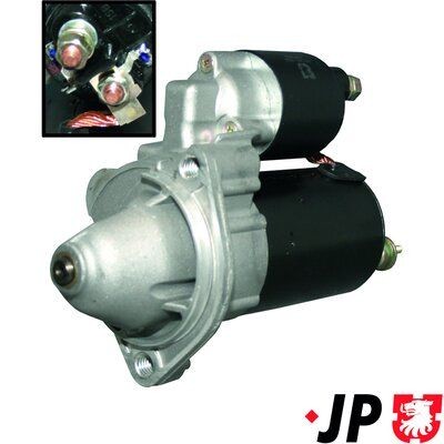 JP GROUP Starter 1190301800 1190301800 Starter motor AUDI A4 JP GROUP