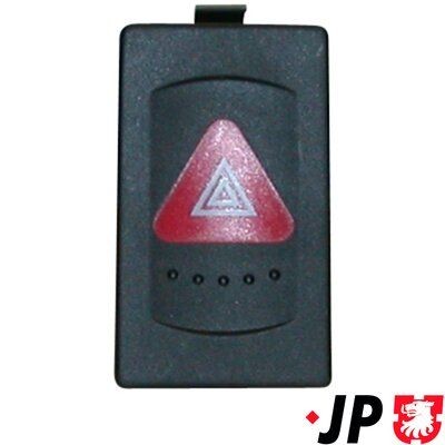 JP GROUP Interruptor piscas de emergência 1196300700 Interruptor piscas de emergência JP GROUP Mercedes-Benz Classe A 1196300700