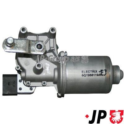 Stikla tīrītāju motors JP GROUP 1198201600 JP GROUP 1198201600: Stiklu tīrītāju mehānisma motors Volkswagen POLO 2023